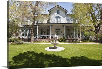 Carson City, Nevada, Historic Bliss Mansion century home