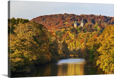 Castle Coch in autumn, Tongwynlais, Cardiff, Wales