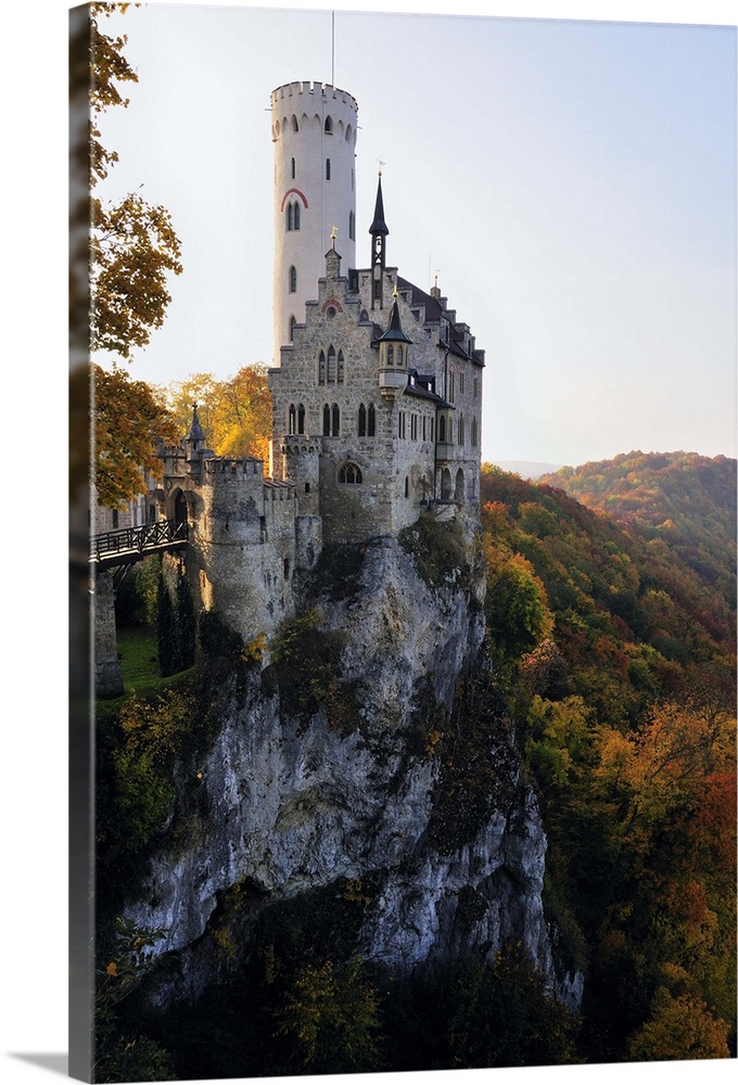 Castle Liechtenstein, Schwaebische Alb, Baden-Wurttemberg, Germany