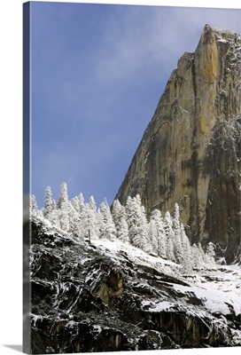 Cathedral Rock, Yosemite Valley, Yosemite National Park, California