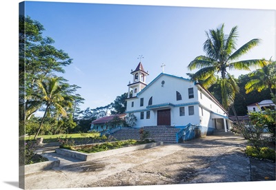 Catholic church, Aileu, East Timor, Southeast Asia
