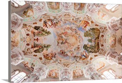 Ceiling frecso, St. Peter and Paul church, Germany