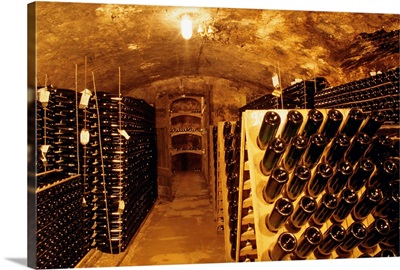 Cellar, wine production, Saarburg, Saar-Valley, Germany, Europe