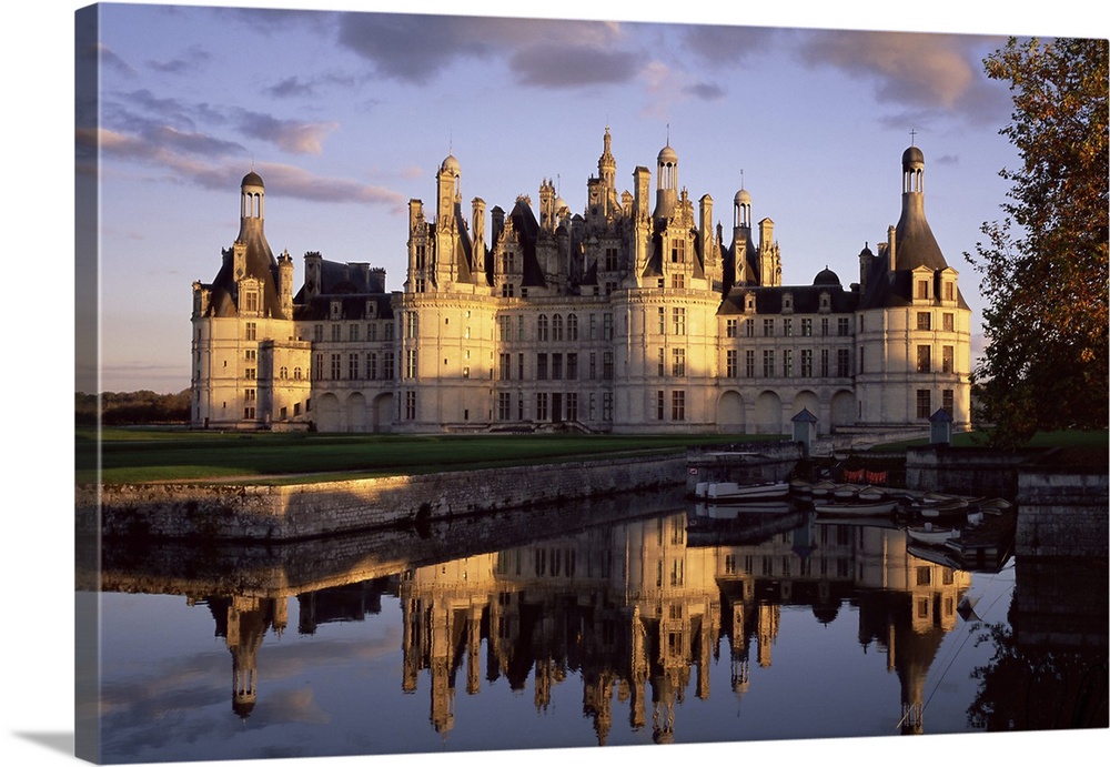 Chateau of Chambord, UNESCO World Heritage Site, Loir et Cher, Region de la Loire, Loire Valley, France, Europe
