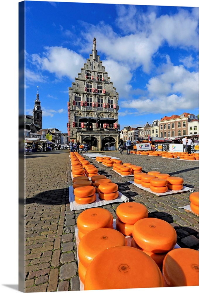 Cheese Market in Gouda, South Holland, Netherlands