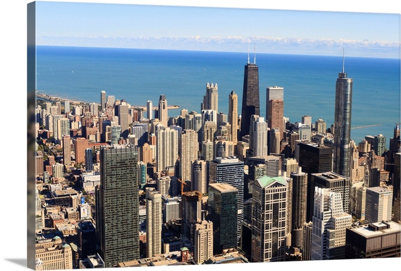 Chicago city skyline and Lake Michigan, Chicago, Illinois, USA | Great ...