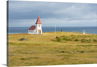 Church by the Sea, Hellnar, Snaefellsnes Peninsula, Iceland