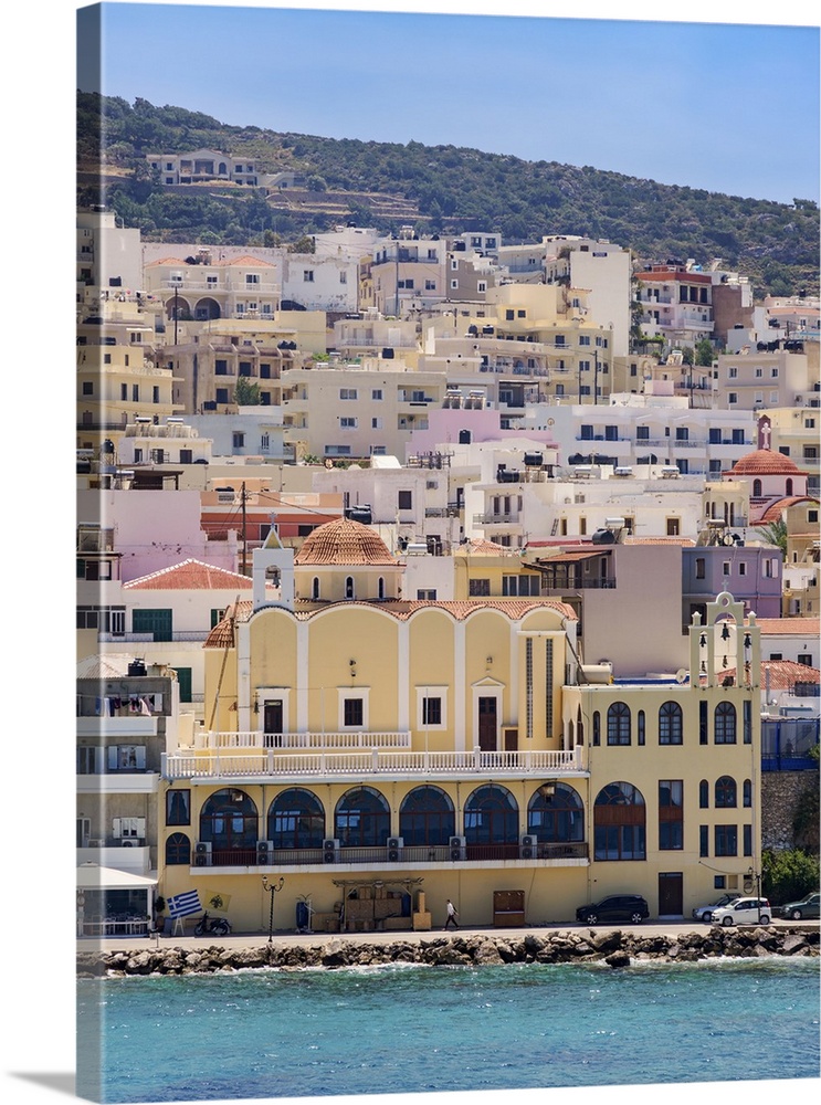Church of Evangelistria, Pigadia, Karpathos Island, Dodecanese, Greek Islands, Greece, Europe