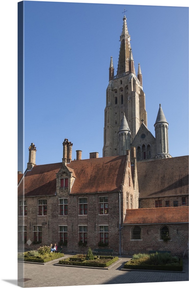 Church of Our Lady, and precinct, Bruges, UNESCO World Heritage Site, Belgium, Europe