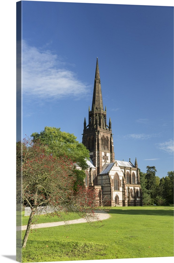 Church of St. Mary The Virgin at Clumber Park, Nottinghamshire, England, United Kingdom, Europe