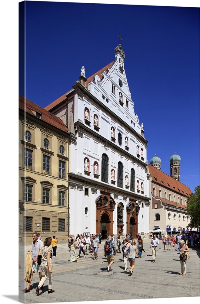 Church St.Michael, Neuhauser Strasse, Munich, Upper Bavaria, Bavaria, Germany