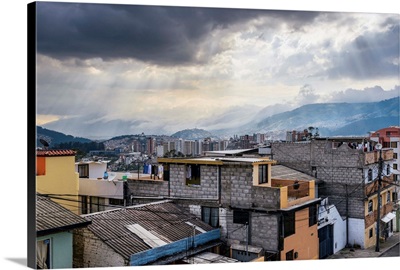 Cityscape of Quito, Ecuador