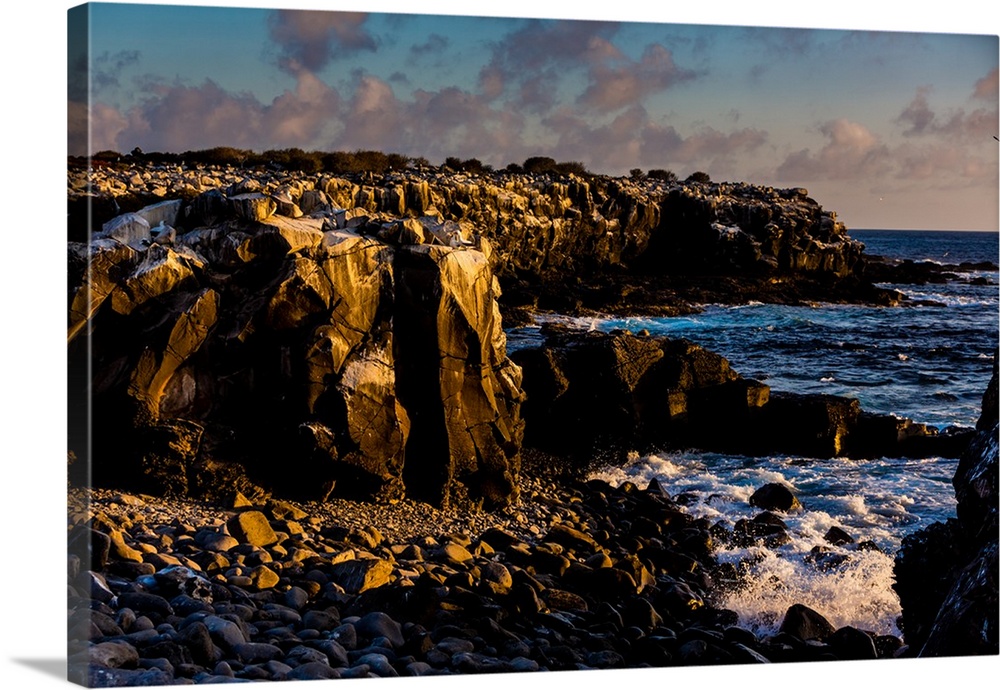 Cliffs of Espanola Island, Galapagos Islands, UNESCO World Heritage Site, Ecuador, South America