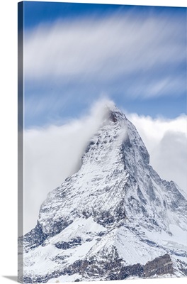 Clouds Over Matterhorn, Pennine Alps, Zermatt, Canton Of Valais, Switzerland,