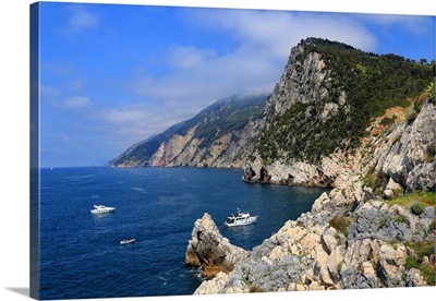 Coast near Portovenere, Liguria, Italy