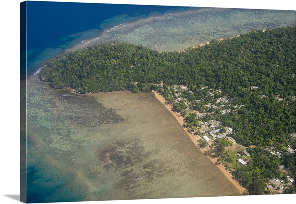 Coastline of Ambrym, Vanuatu