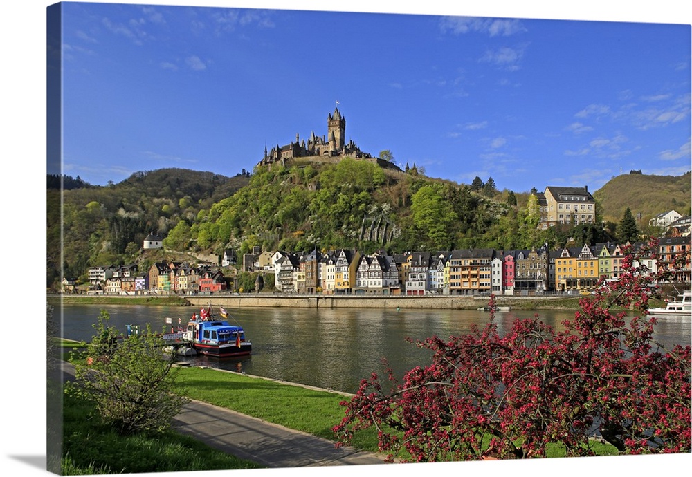 Cochem Imperial Castle, the Reichsburg, on Moselle River, Rhineland-Palatinate, Germany