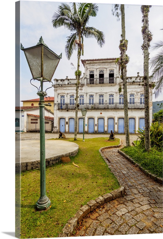 Colonial architecture, Ubatuba, State of Sao Paulo, Brazil, South America