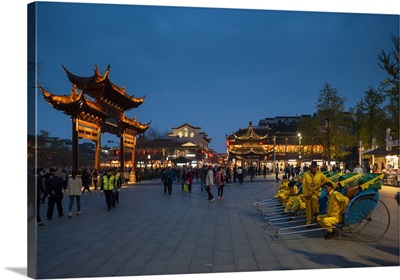 Confucian Temple, Pedestrian Street, Nanjing, Jiangsu province, China