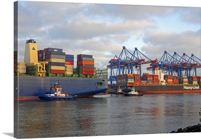 Container terminal Altenwerder, Hamburg, Germany