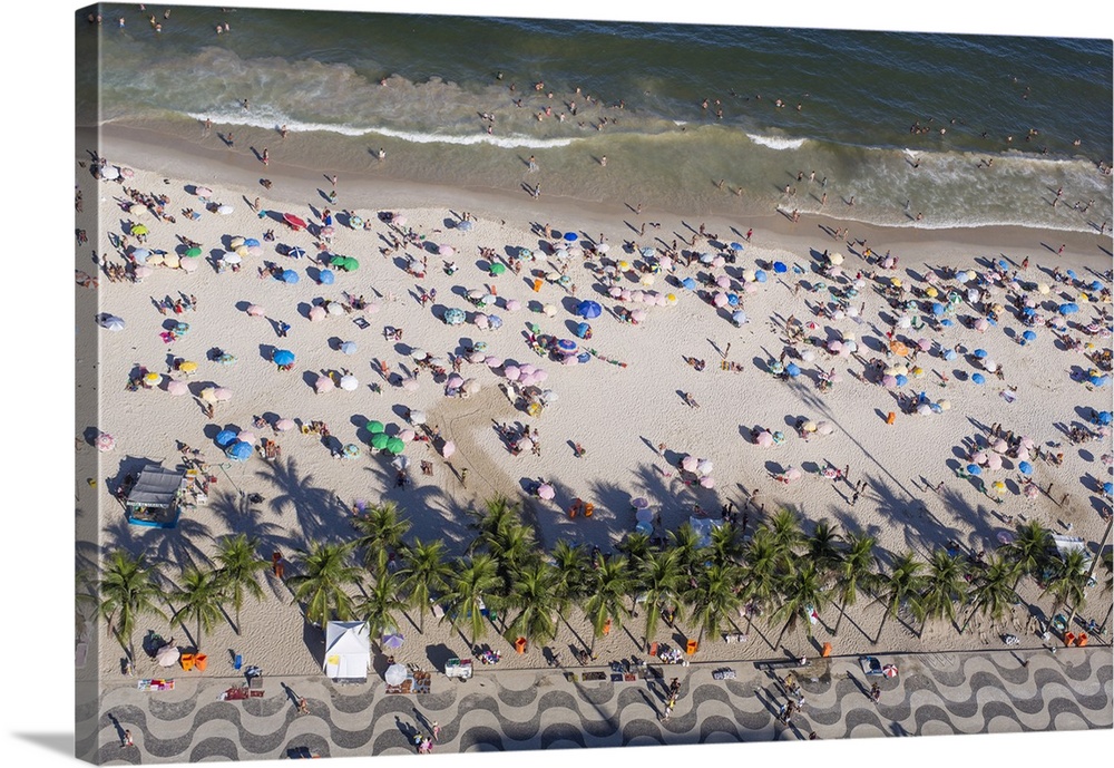 Copacabana Beach, Rio de Janeiro, Brazil, South America