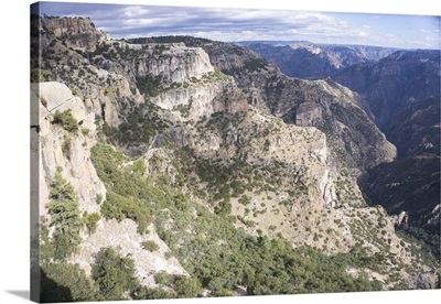 Copper Canyon, larger and deeper than the Grand Canyon, Mexico