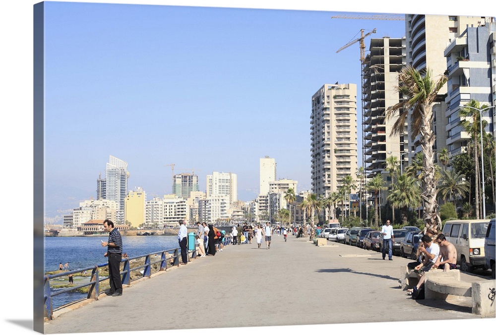 Corniche, Beirut, Lebanon, Middle East