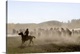 image thumbnail of Cowboy pushing herd at Bison Roundup, Custer State Park, Black Hills, South Dakota