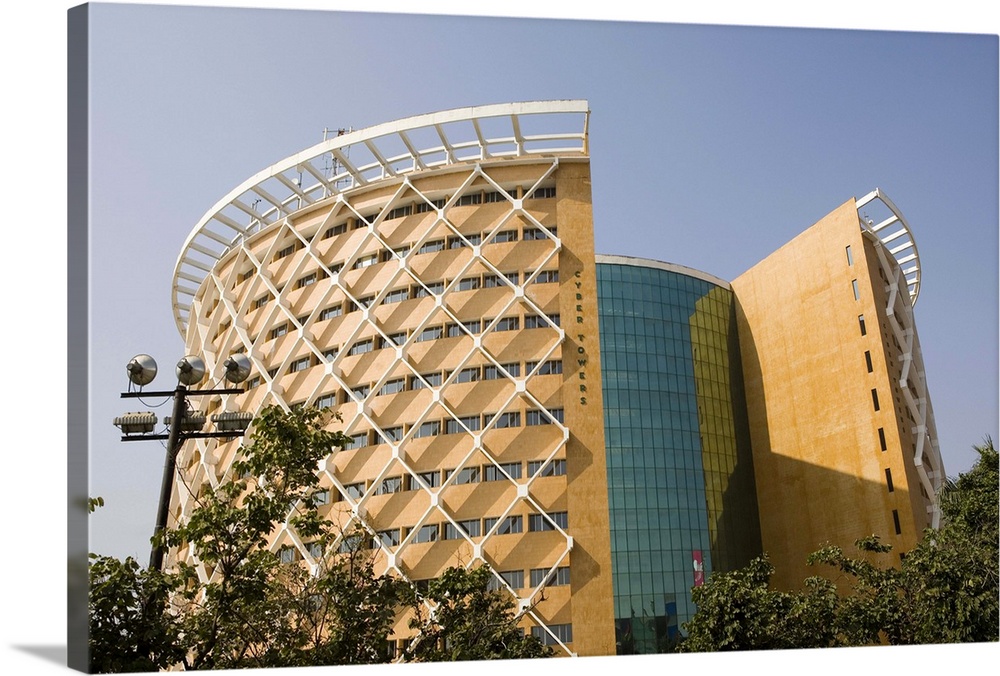 Cyber Towers in Hi-Tech city, Hyderabad, Andhra Pradesh state, India