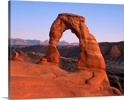 Delicate Arch in the Arches National Park in Utah