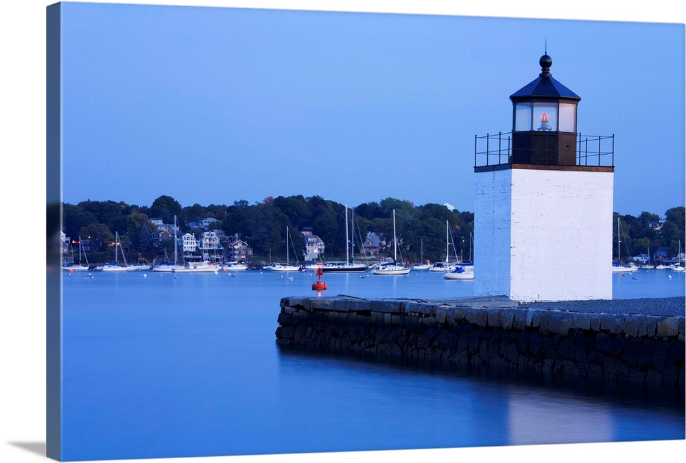 Derby Wharf Lighthouse, Salem, Greater Boston Area, Massachusetts