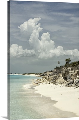 Deserted island, eastern Providenciales, Turks and Caicos Islands, Caribbean