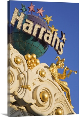 Detail of Harrah's Casino, Las Vegas, Nevada