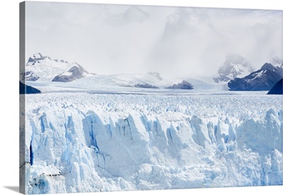 Detail of Perito Moreno Glacier in the Parque Nacional de los Glaciares, Patagonia