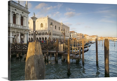 Doge's Palace and Grand Canal, Venice, Veneto, Italy