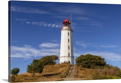 Dornbusch Lighthouse, Hiddensee Island, Mecklenburg-Western Pomerania, Germany
