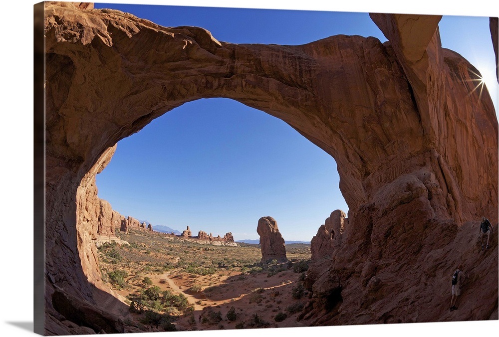 Double Arch, Arches National Park, Moab, Utah Wall Art, Canvas Prints