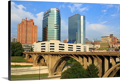 Downtown skyline, Knoxville, Tennessee, USA