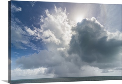 Dramatic clouds in the Pacific, Wallis and Futuna