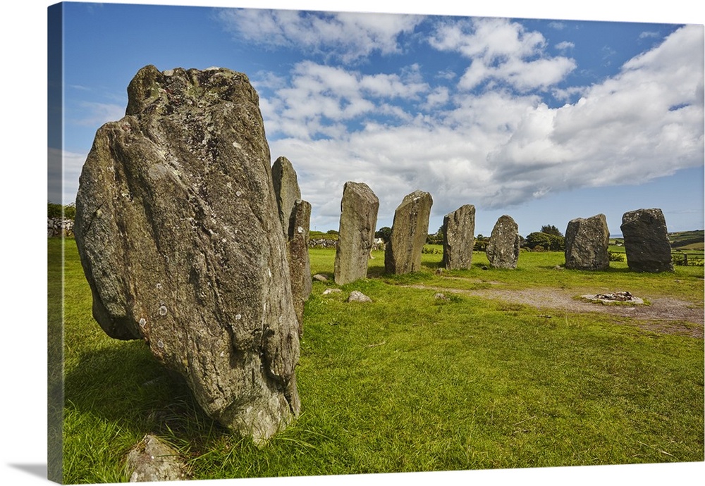 Drombeg stone circle, near Clonakilty, County Cork, Munster, Republic of Ireland