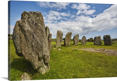 Drombeg stone circle, near Clonakilty, County Cork, Munster, Republic of Ireland