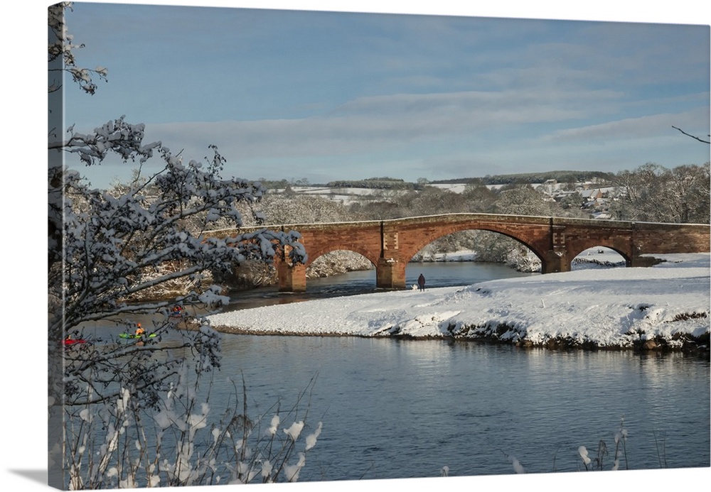 Eden Bridge, Lazonby, Eden Valley, Cumbria, England, United Kingdom, Europe