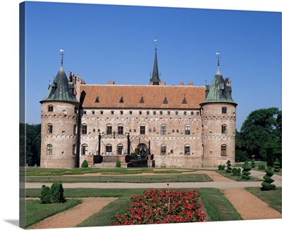 Egeskov castle, Denmark, Scandinavia