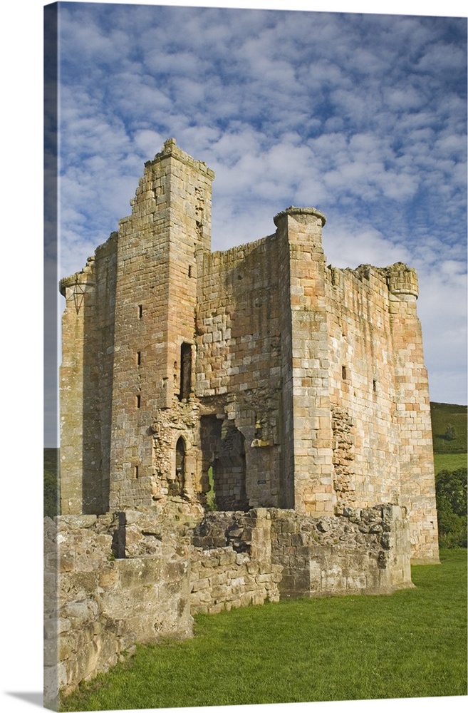 Eggleston Castle, a fortified border house, Northumbria, England