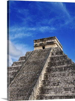 El Castillo Or Temple Of Kukulcan, Chichen Itza, Yucatan, Mexico