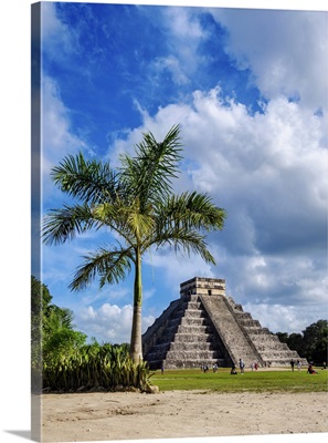 El Castillo Or Temple Of Kukulcan, Chichen Itza, Yucatan, Mexico