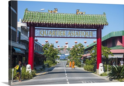 Entrance to the Chinese Quarter, Noumea, New Caledonia