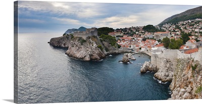 Fort Lovrijenac, Dubrovnik, Dalmatian Coast, Adriatic, Croatia