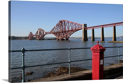Forth Bridge over the Firth of Forth, South Queensferry, Scotland, United Kingdom