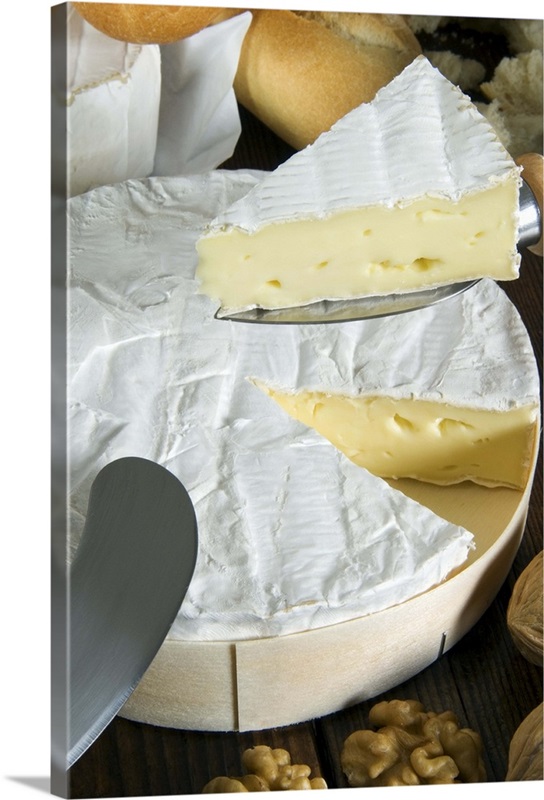 French Brie cheese, France, Europe Great Big Canvas